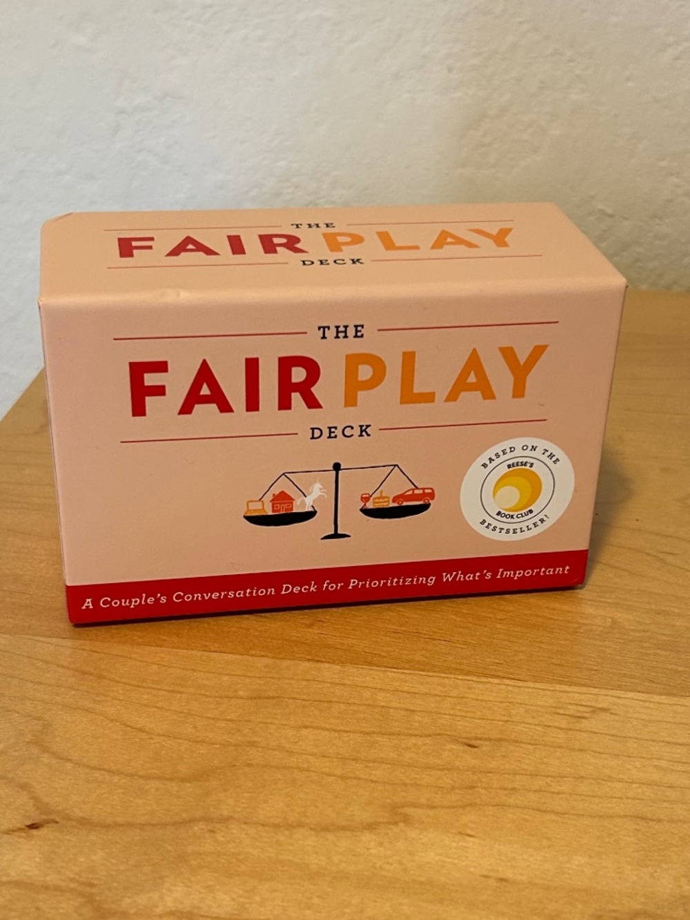 Fair Play Deck A Couples Conversation Deck for Prioritizing Whats Important